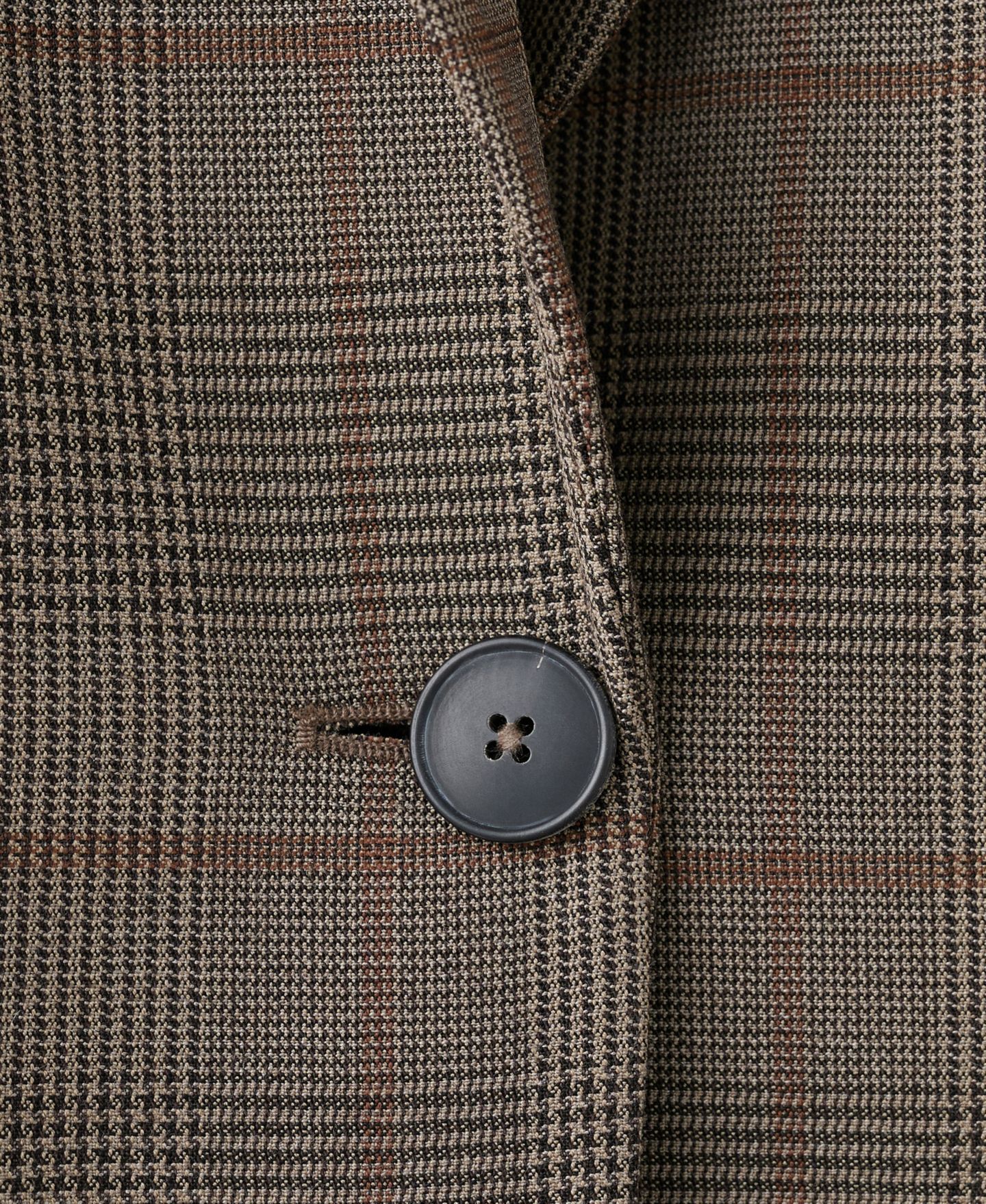 Женский пиджак MANGO Check Suit Blazer, цвет: Коричневый — фото 2