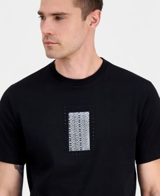 Men's Studded Logo Crewneck T-Shirt