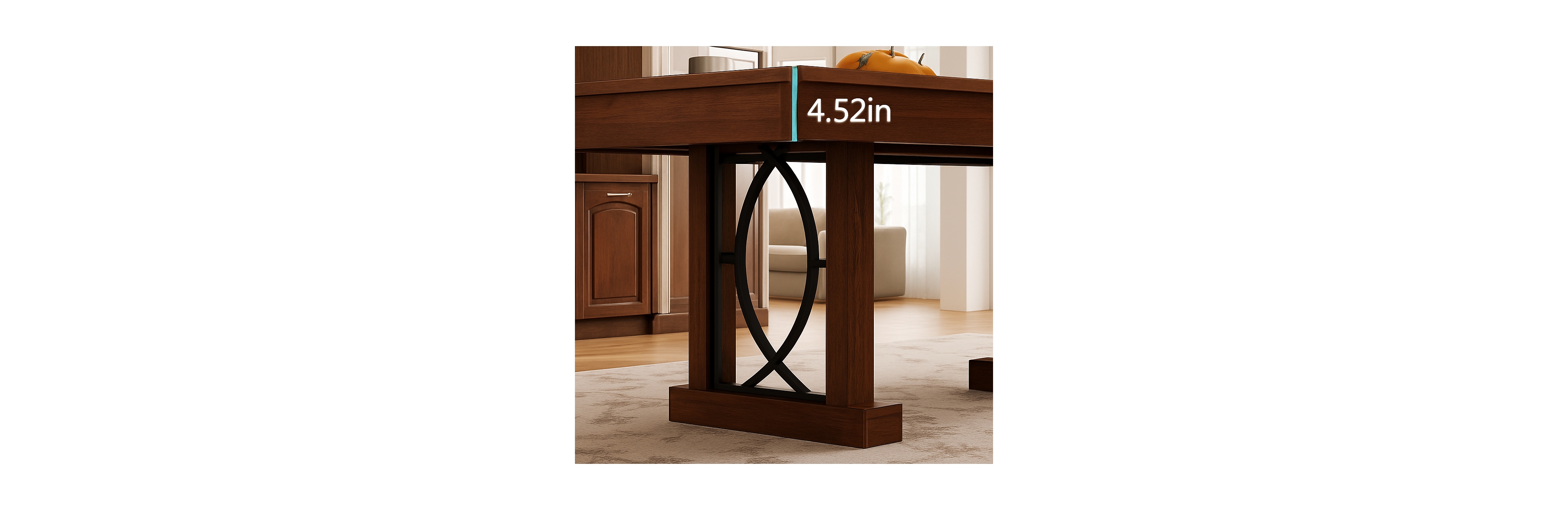Gaomon Kitchen Table Dining Table for 6 to 8 for Dining Room, Home Office