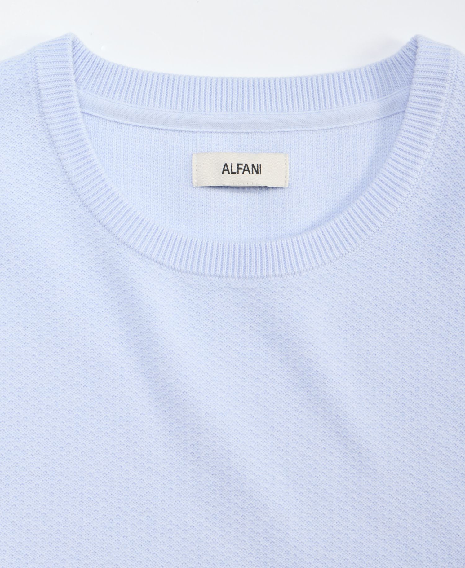 Men's Oversized Piqu&eacute; Knit Short-Sleeve Sweater