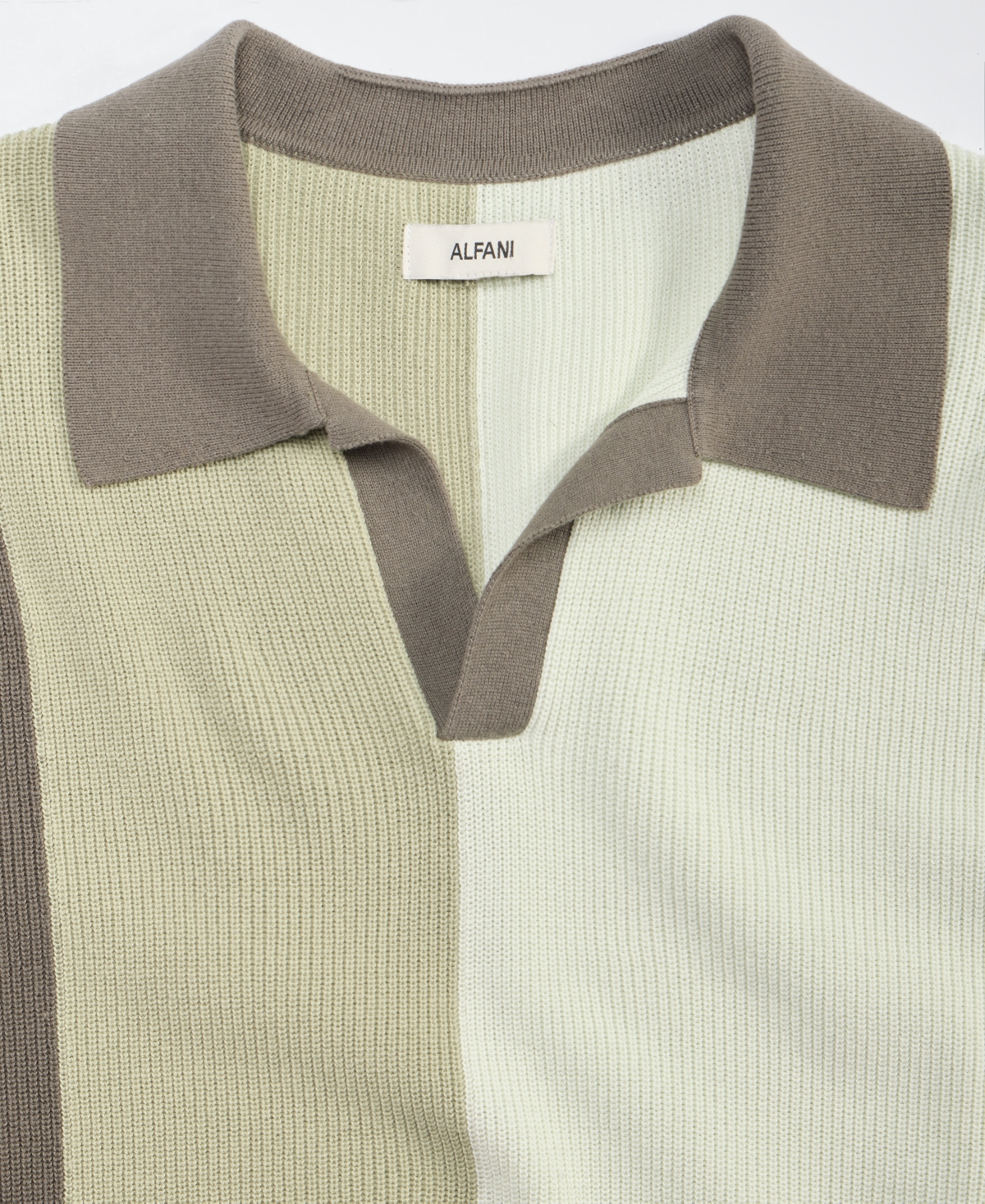 Alfani Men's Cotton Colorblocked Johnny Collar Sweater, Macy's Exclusive