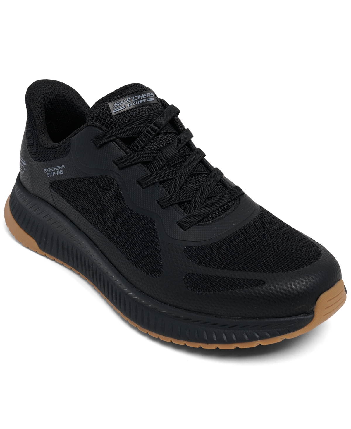 Skechers Men's Slip-Ins: Bobs Sport Squad Chaos 4 Wide-Width Casual Sneakers from Finish Line