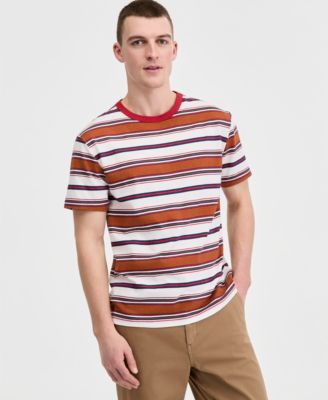 Men's Cotton Chance Striped Crewneck T-Shirt