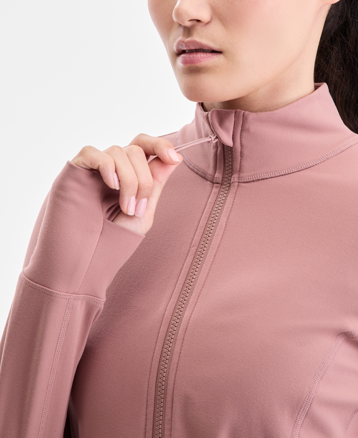 Id Ideology Women's Studio Full-Zip Jacket, Exclusively at Macy's