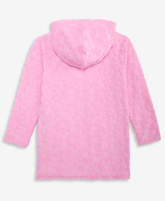 Girls' 2-6X Textured Floral Terry Cover-Up