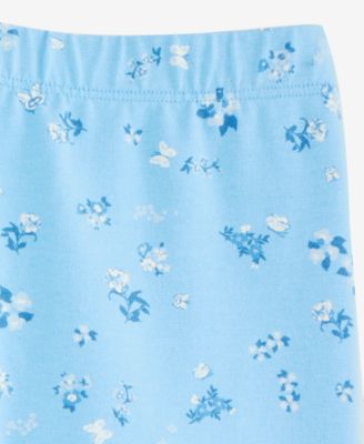 Girls' 5-20 Floral-Print Leggings