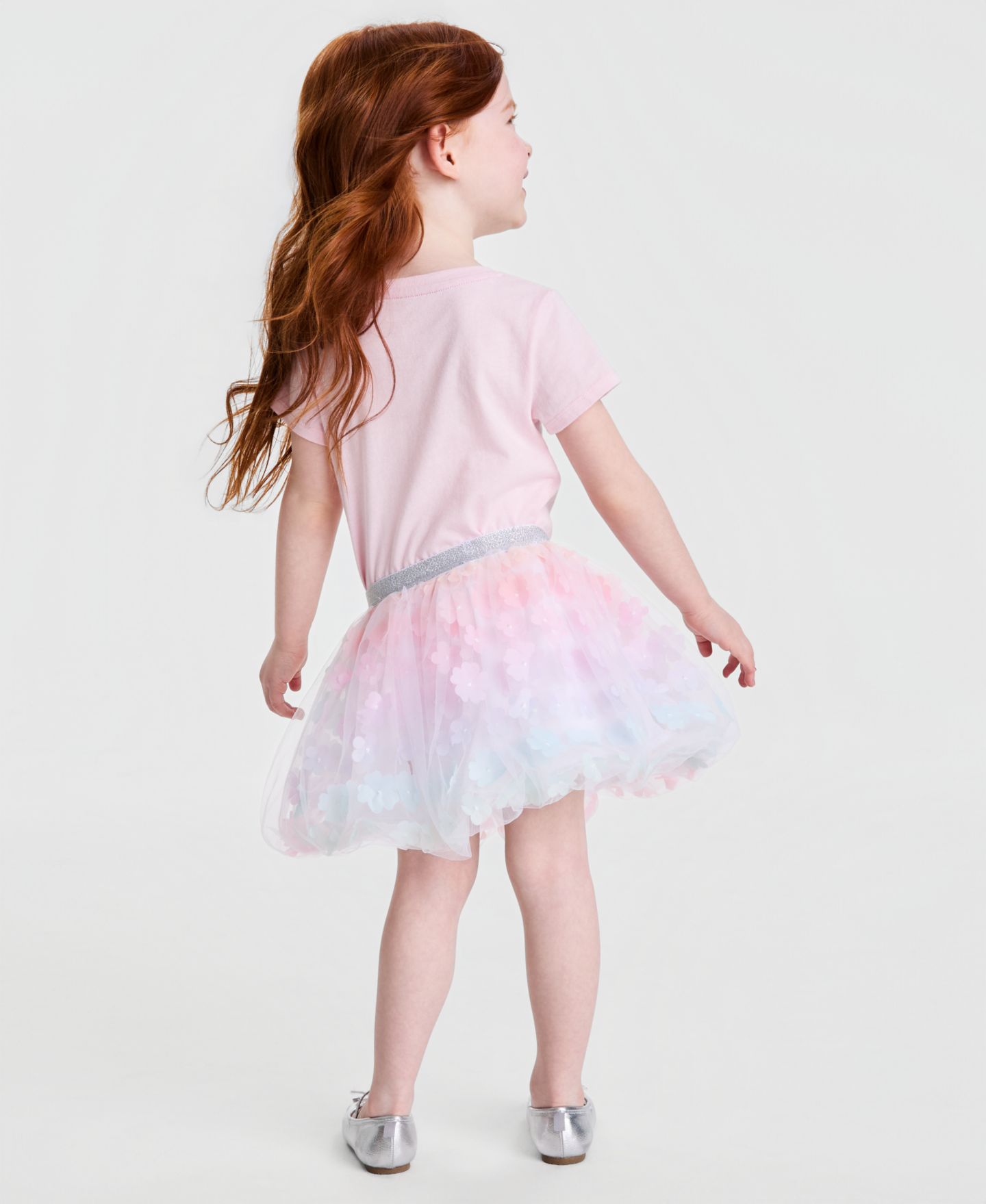 Юбка Epic Threads Rosette Tutu Skirt для девочек-малышей, цвет: Яркий белый — фото 2