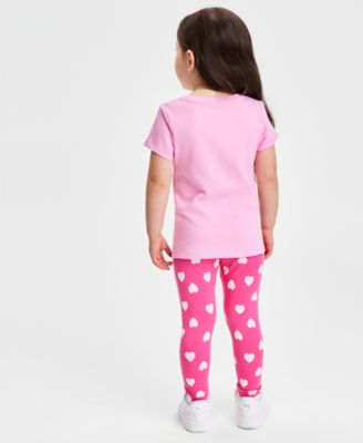 Girls' 12M-5T Bunny Yoga Tee