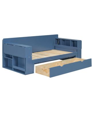  Full Size Daybed with Removable Desk & Storage Drawers