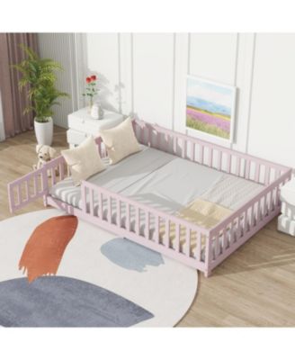 Floor Bed with Fence & Door