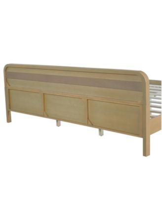  Pine Solid Wood King Bed