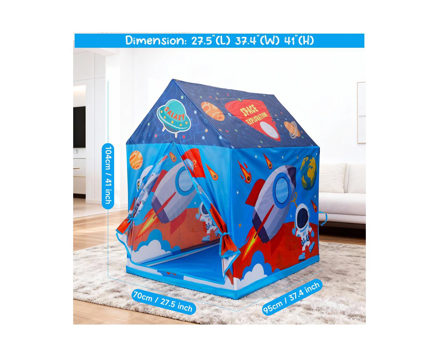 Space-Themed Play Tent
