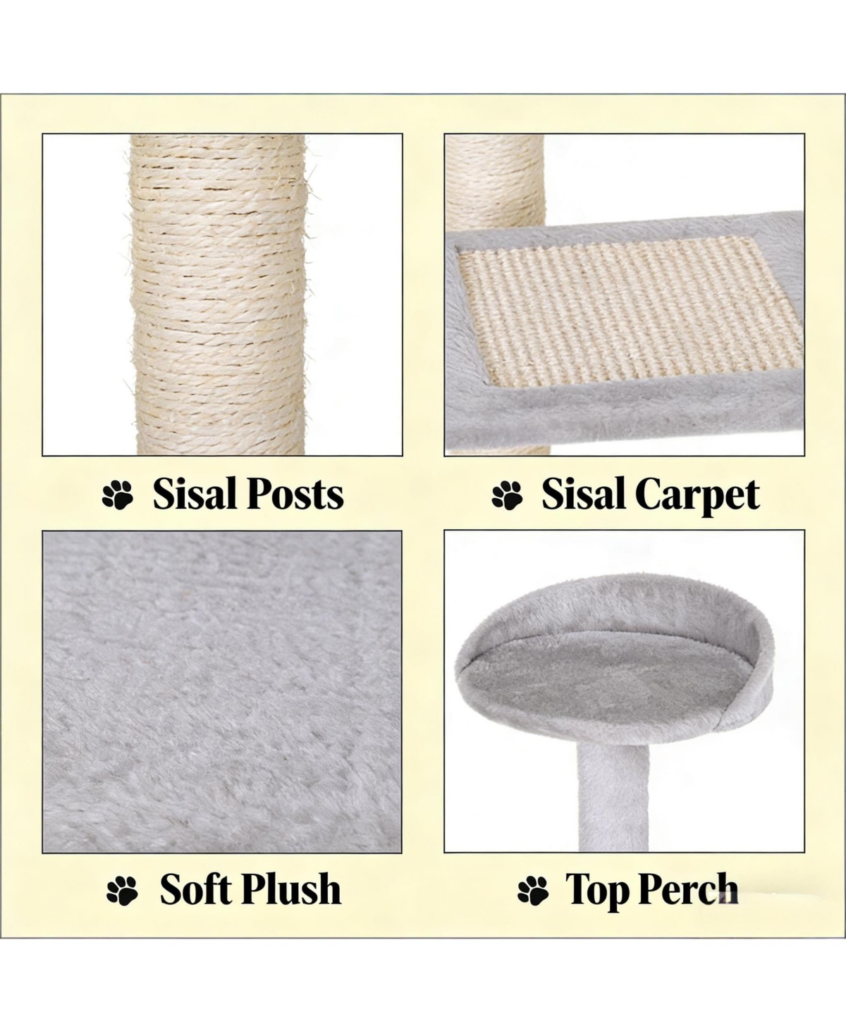 Zeus & Ruta Revolving Stair Cat Activity Tower