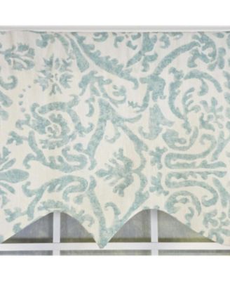 Flucky Regal 100% Cotton Rod Pocket Lined  Window Valance 50" x 17"
