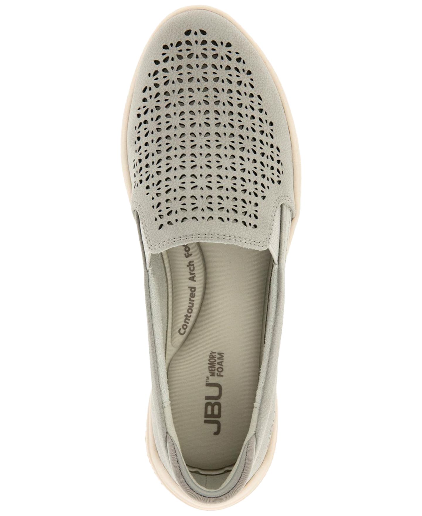 Женские кроссовки JBU Fabian Casual Slip-On, цвет: Серый — фото 5
