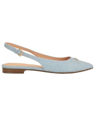 Women's Velina Pointed Toe Slingback Flats