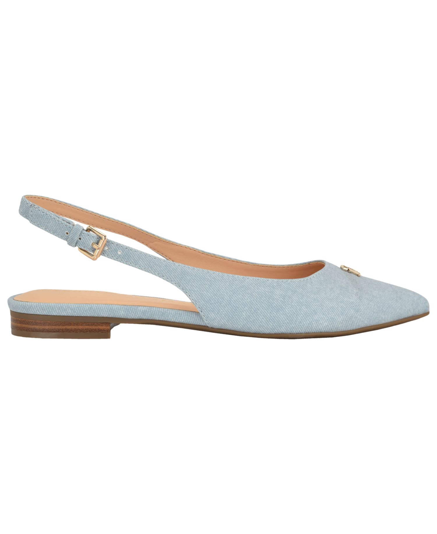 Women's Velina Pointed Toe Slingback Flats