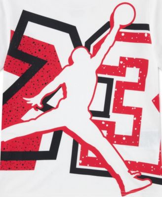 Boys' 4-7 Split 23 Splatter Crewneck T-Shirt