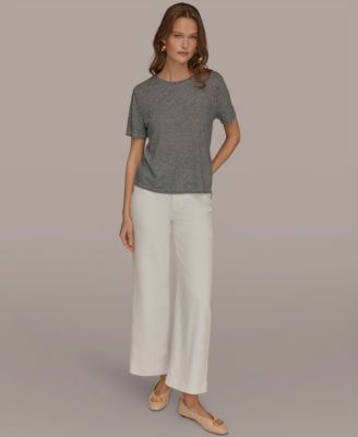 Women's Striped Short-Sleeve T-Shirt