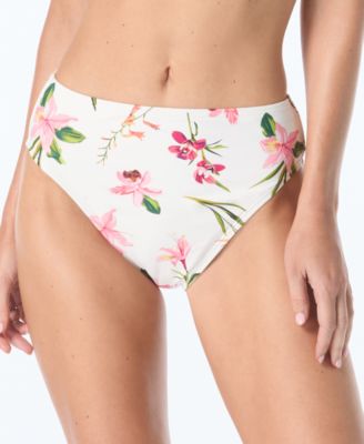 Women's Lace-Up Back High-Waist Swimsuit Bottoms