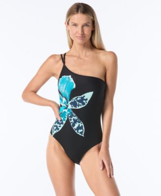 Women's One-Shoulder One-Piece Swimsuit
