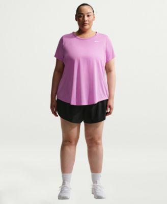 Plus Size Active Dri-FIT Women's Short-Sleeve Logo T-Shirt 