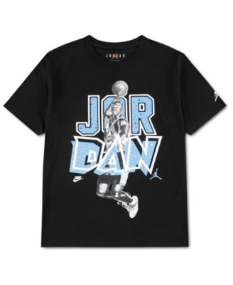 Jordan Boys Toddler 2T-4T Retro Stack Crewneck T-Shirt - Black 17$