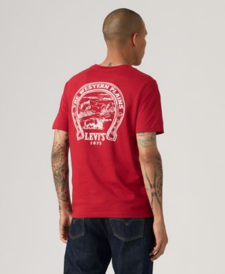 Men's Classic Short-Sleeve Graphic Crewneck T-Shirt