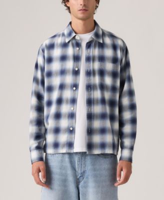 Men's Duboce Boxy Regular-Fit Overshirt