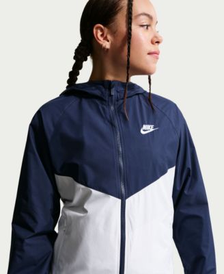 Boys' and Girls' 7-20 Sportswear Wind Runner Hooded Repel Jacket