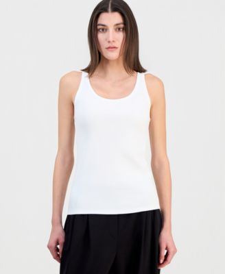 Women's Scoop Neck Slim Tank Top