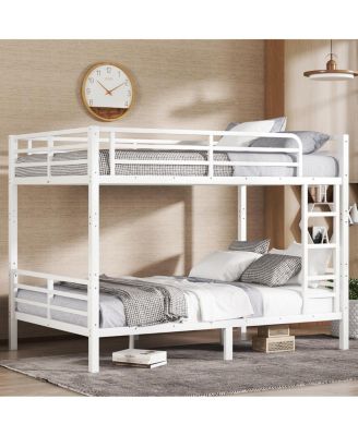 Metal Full XL over Full XL Bunk Bed