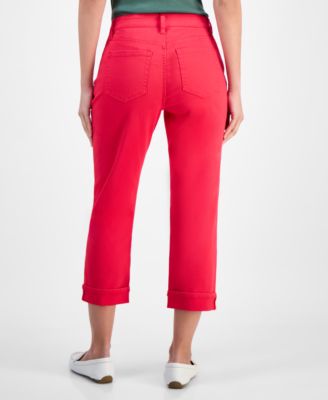 Women's Mid-Rise Curvy Capri Jeans