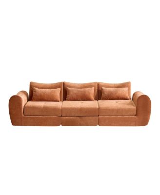  Modular Cloud Sofa, Convertible Folding Sofa Bed, Sectional Cushioned Sofa