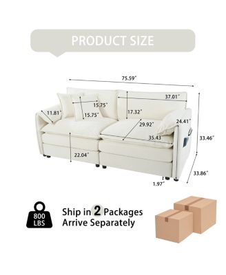  Chenille Modular Sofa: Ultimate Comfort, Customizable, Modern Minimalist Design