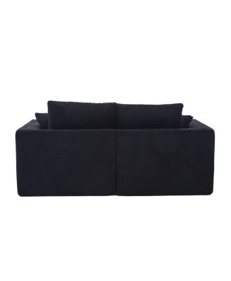  Modular Sectional Sofa Cloud Couch, Comfy Modern 2 Seater with Removable Cushion Covers