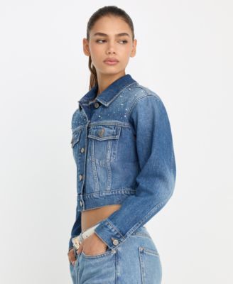 Women's Essential Crop Denim Jacket