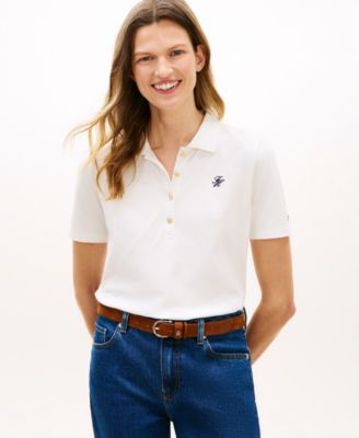 Women's Script Logo Polo T-Shirt