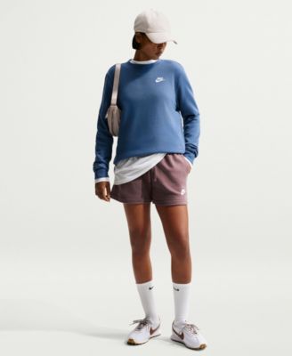 Women's Sportswear Club Fleece Mid-Rise Shorts