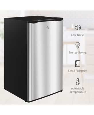 3.2 Cu. Ft. Mini Fridge with Freezer, Compact Refrigerator,