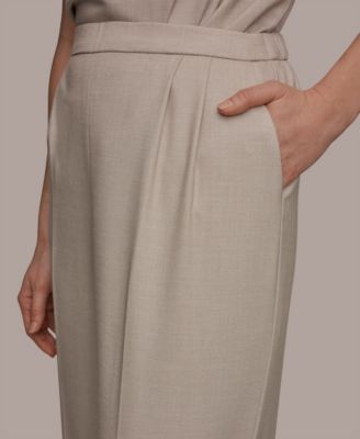 Women's Straight Leg Tie-Waist Pants