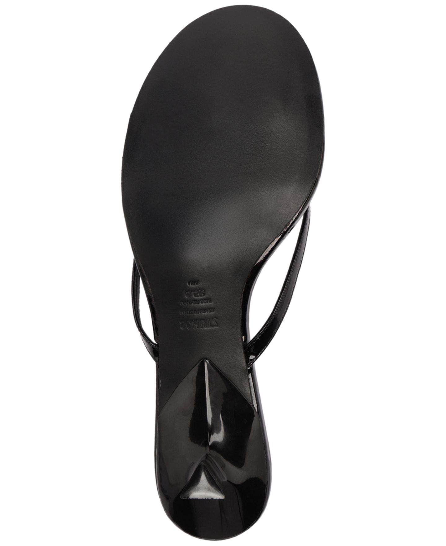 Женские сандалии Schutz Carolyn Slip-On Dress Sandals, цвет: Чёрный лаковый — фото 5