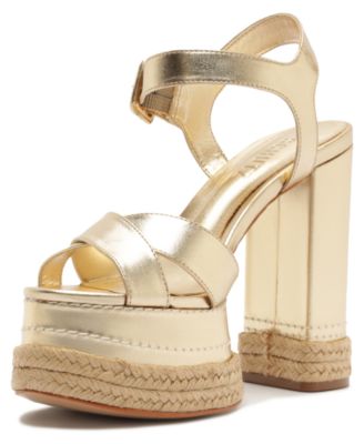 Women's Hilda Rope High Round Toe Platform Sandals