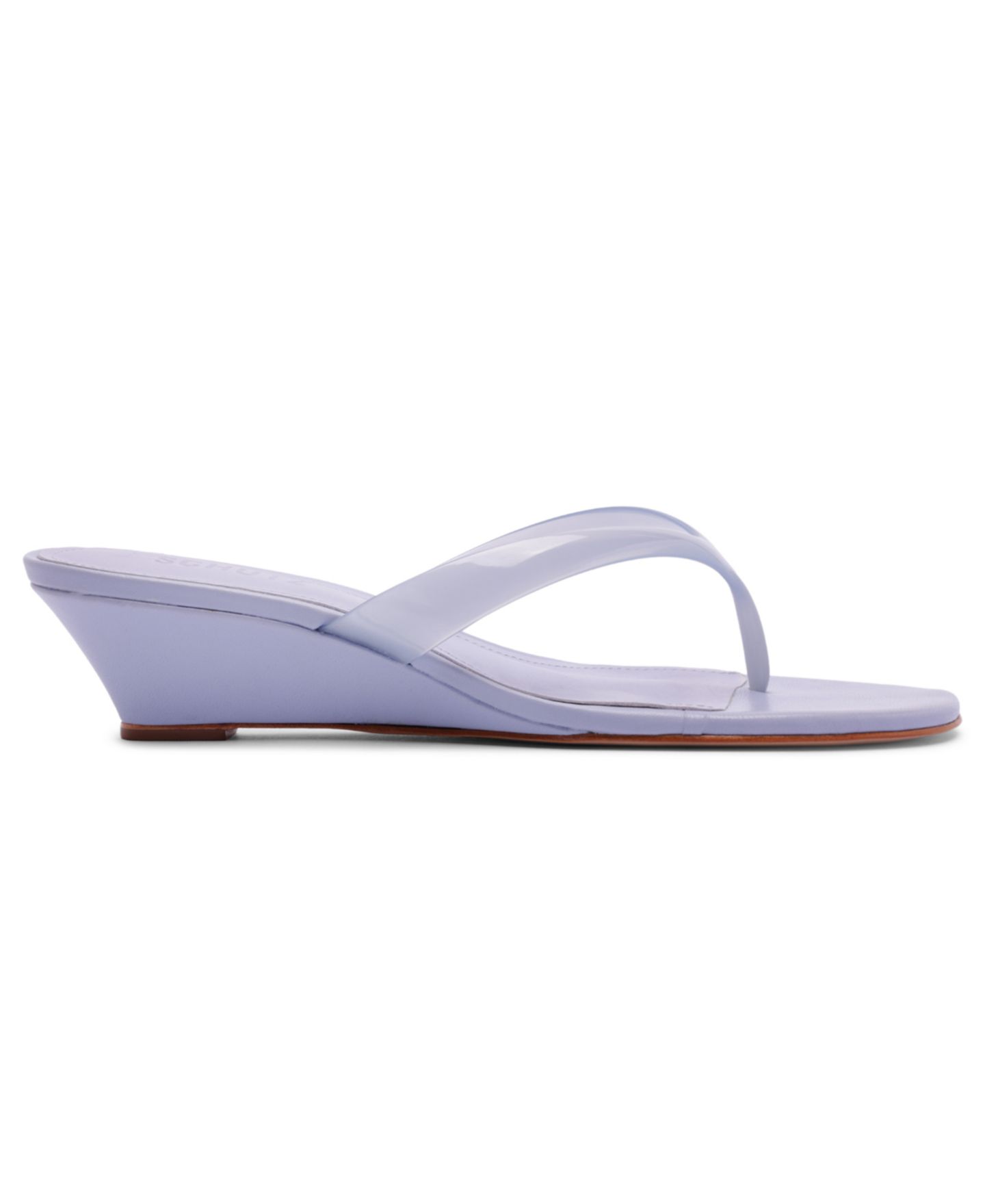 Женские сандалии Schutz Roslyn Slip-On Wedge, цвет: Небесно-голубой — фото 2