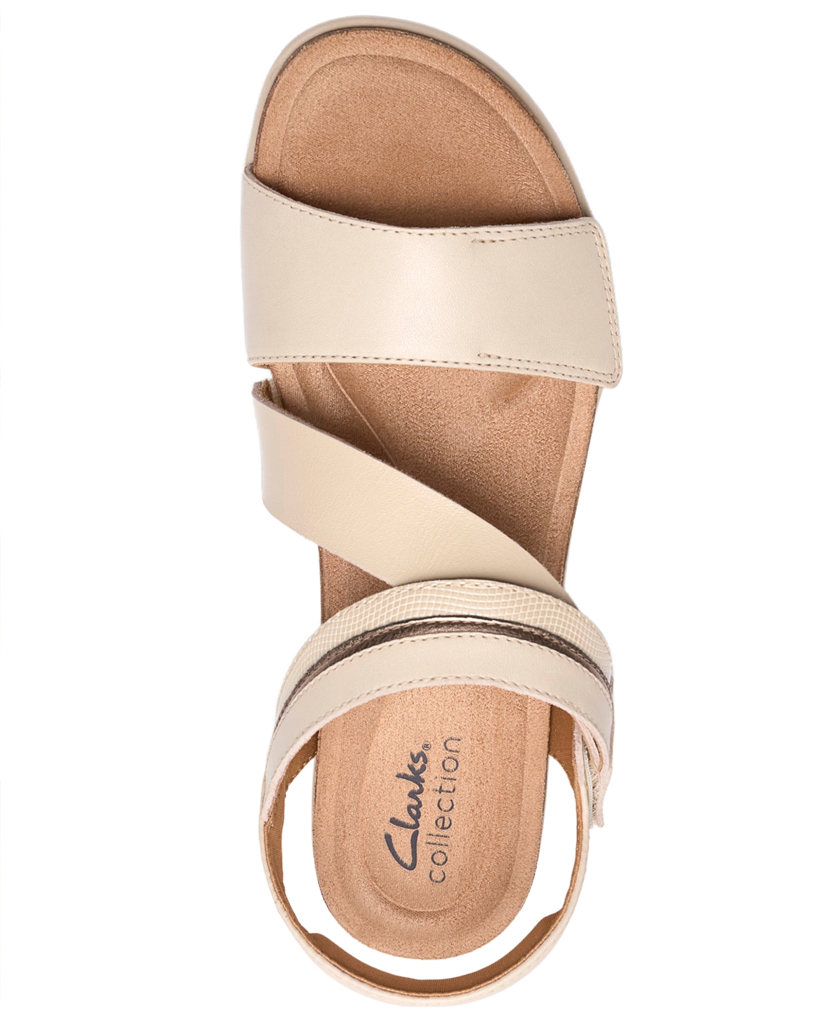 Clarks Women's Kacha Wave Round Toe Sandals