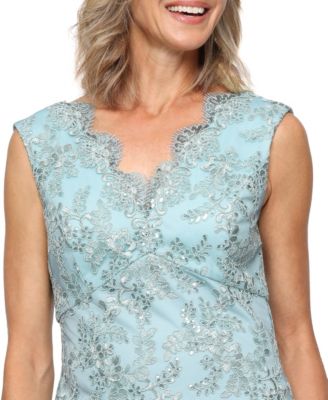 Women's Embroidered Long Ball Gown