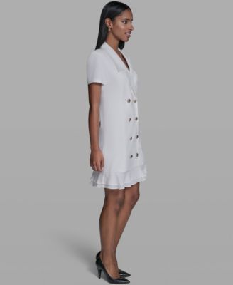 Women's Short-Sleeve Blazer Dress