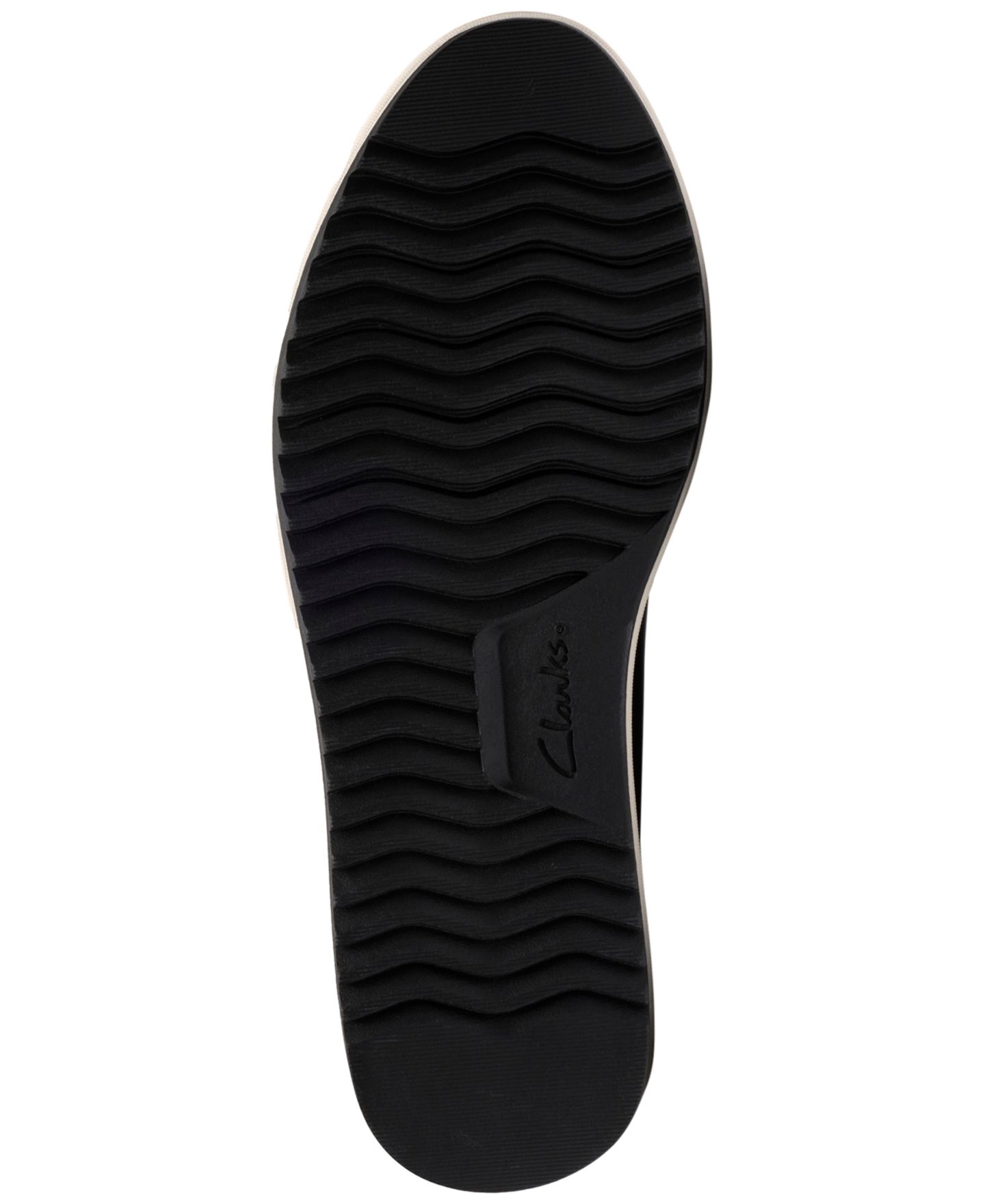 Женские туфли Clarks Zylah Top Slip-On, цвет: Чёрный — фото 5