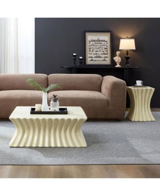 Vintage Fiberglass Coffee Table Set