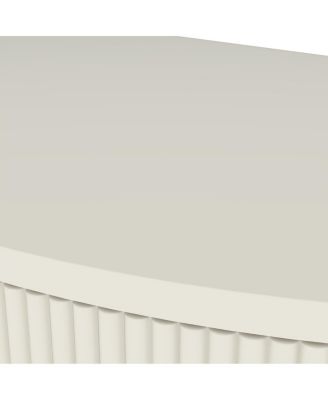 Artisan Wave Demi-Lune Console Table